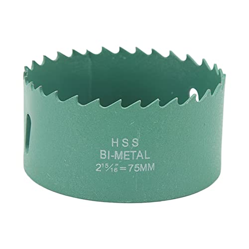 Broca avellanadora de acero aleado 75 mm para madera miniatura 4