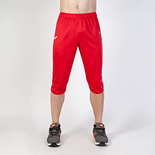 Joma Pantalon Pantaloni Pirata Vela Rosso Unisex