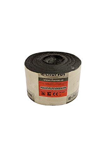 Mauersperrbahn R500 besandet 11,5 cm x 10 m Bitumen Isolierpappe Isolierung Mauersperre Speerbahn Cover