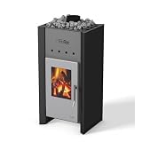 Stufa a sauna in legno FinTec TROLL