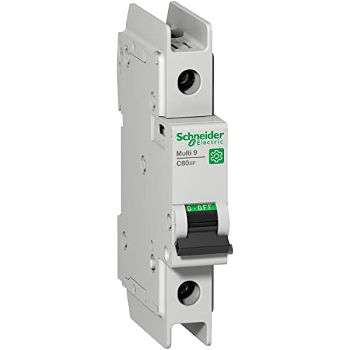 Thermal Magnetic Circuit Breaker, C Curve, Multi 9 C60Bp Series, 415 V, 60 V, 2 A, 1 Pole, Din Rail #TOP8