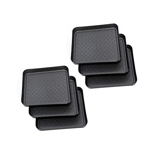 RORPOIR 3-Piece Outdoor Boot Tray Set Waterproof Plastic Shoes Storage Plate Indoor and Outdoor Use for Hallway and Mudroom Organization