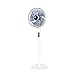 Produktbild Rowenta VU5770 Turbo Silence Extreme+ Standventilator (5 Geschwindigkeitsstufen, Timer-Funktion, verstellbarer Neigungswinkel, 35 dB(A), 100% Kupfermotor, inkl. Fernbedienung, sehr kompakt) weiß