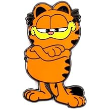The Garfield Movie Garfield Enamel Pin Exclusive | Badge Accessories For Lanyard, Backpack, Clothes