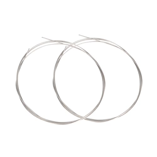 BQLZR 2x Piano Accessories Steel Wire 1m Piano Strings 13#