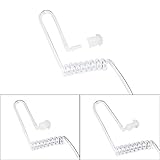 HYS Walkie Talkie Earpiece, Covert Air Tube, PTT with Micrphone, Security Headset Compatible with Motorola CP040 DP1400 GP300 Two Way Radio (TB03M-2) - Image 5