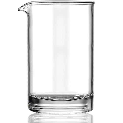 cocktail mixing glass