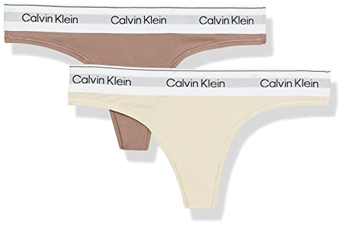 Calvin Klein String en coton naturel extensible pour un confort invisible