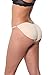 Roundabout Booty Booster String Bikini Panties by Fullness 8015 M Beige