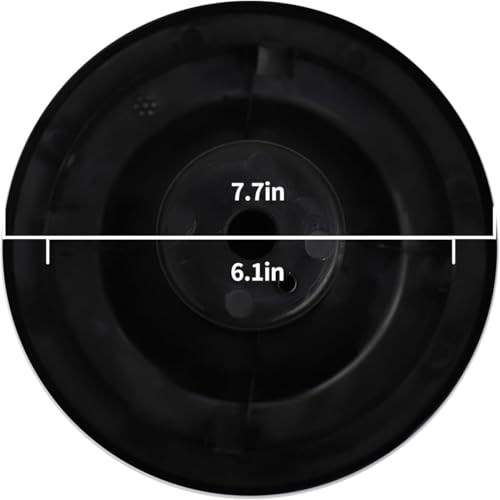 Soopyk Water Dispenser Cooler Water Bottle Base Spill Proof Bottle Holder Replacement Parts for Water Dispenser 5 Gallon Black 1 Piece by SOOPYK - Image 4