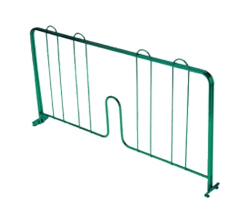 CMDE024 Shelf Divider, 24"L, Pressure-fit, epoxy Coated, Green, NSF