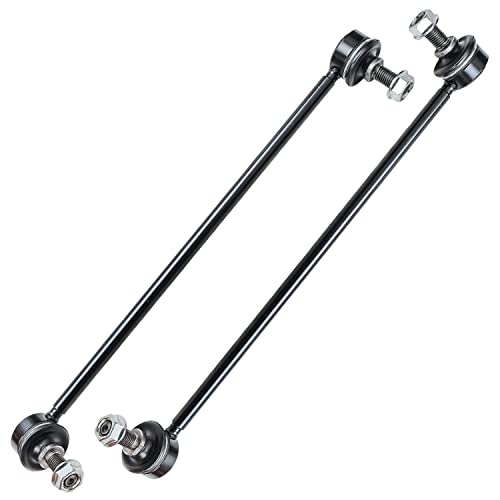 Image of Detroit Axle - 8PC Front Lower Rearward Control Arms w /Ball Joints, Front Sway Bars and Outer Tie Rods Replacement for 2000 2001 2002 2003 BMW X5 - Built Before 9 /30 /03 Production Date