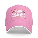 Antaa Make Venezuela Great Again hat Men Women Baseball Cap Pink