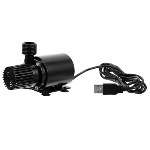 ARTSEWPLY Bomba de Agua Sumergible USB Pequeña para Mascotas Fuente Automática con Sistema de Filtración Adecuada para Acuarios y Hidroponía Material Seguro y Duradero