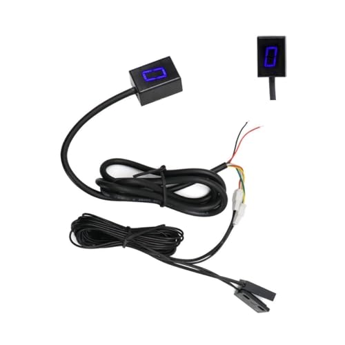 �M�A�C���W�P�[�^�[ 6�����j�o�[�T���I�[�g�o�C�f�W�^���M�A�C���W�P�[�^�[LED�f�B�X�v���C�V�t�g���o�[�}�O�l�b�g�M�A�C���W�P�[�^�[�z���_�[(Blue)