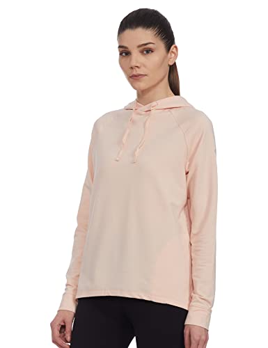 Image of Enamor Full Sleeve Hooded Regular Length Cotton Sweatshirt for Women - Relaxed Fit, Slip on - A902