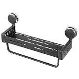AUTSUPPL Especiero con Ventosas Gris para Cocina y Baño, Estante de...