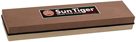Sun Tiger 8" 800/8000 Grit Japanese Sharpening Waterstone Combination Finish Stone (#800/8000 Grit)