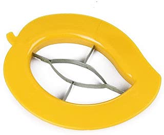 Jay Mango Cutter Stainless Steel Blades Chopper Slicer Tool Machine Non Slip Handle (Multicolor)