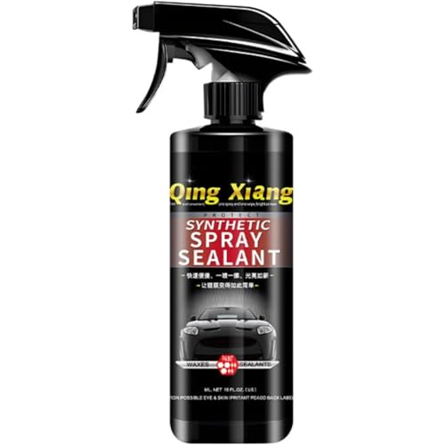 車用コーティング剤、Qing Xiang Synthetic Spray Sealant カーコーティング剤,セラミックコーティング、撥水防汚 クイックコーティングスプレー 耐高温 全車適用 (2個)