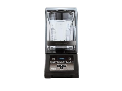 Vitamix 071771-BPAB Quick & Quiet Countertop Food Blender, 40 oz., 120v - Requires 20 Amp Receptacle
