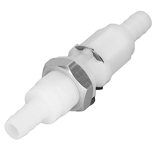 Cyllde Conector Rápido de Refrigeración por Agua para Computadora, Dos Extremos desconectan El Tapón Rápido de Parada de Agua Conexión Rápida de 85 Mm Diseño de Tipo de Botón de Conector (9.25mm)