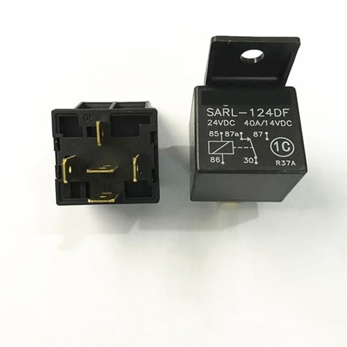 Relais automobile 5 broches 24V SARL-124DF pour circuit DC