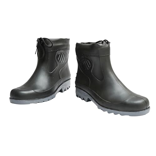 Image of Hillson Collar Boot Waterproof Gumboot | Slip Resistant, Dual Density, Comfortable & Durable, Suitable for Engineering, Construction, Agriculture, Petrochemical & Cement Industry | Size 07 INDIA /UK