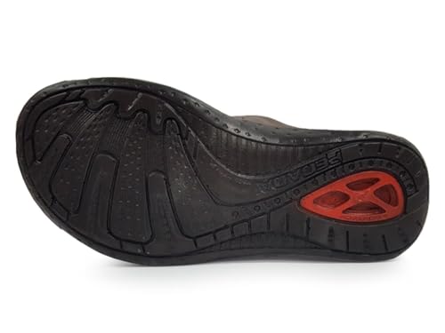 Chinelo Pegada Masculino Amortech De Couro 131636 37/43