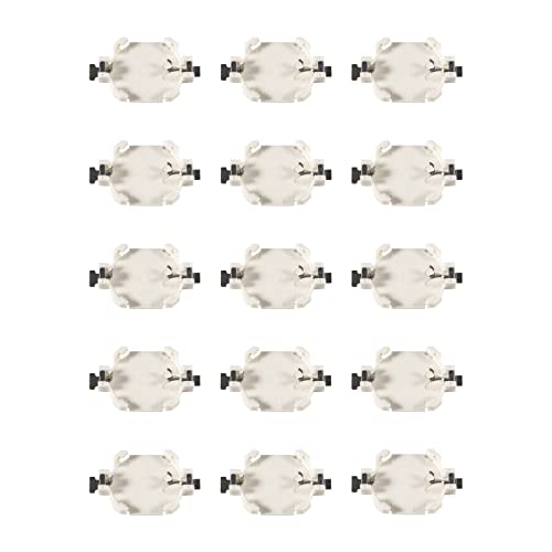 Alinan 15pcs CR1616 SMT Button Battery Holder Portable Battery for Gameboy GB GBC GBA Game Card Battery Button Cell Coin Holder Socket
