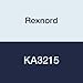 Rexnord KA3215 Spherical Roller Pillow Block Bearing, 2-Bolt Pillow Block, Eccentric Locking Collar, Light Contact Seals, Non-Expansion Type, Cast Iron, 2-15/16" Shaft, 3-1/4" Base To Center, 8-1/8" Bolt Centers