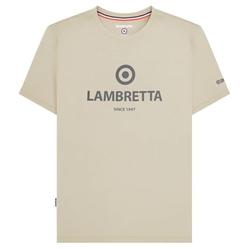 T-shirt Lambretta Target pour homme à manches courtes retro