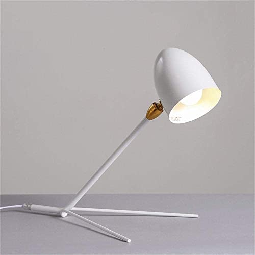 Lampe de chevet chambre moderne nordique blanche pour lecture nocturne