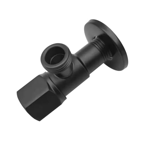 Válvula angular de acero inoxidable grueso para regular agua de baño de forma simple 6
