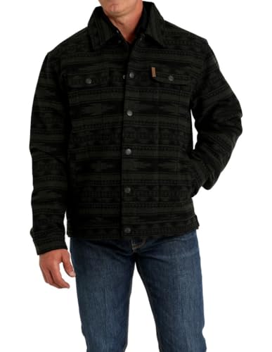 Cinch Men's Wooly Trucker Forest Jacket