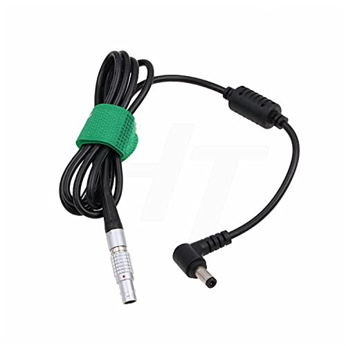 Cable conector DC a 0B 2 pines para Teradek Bond Bolt de 18" alimentador de ángulo recto