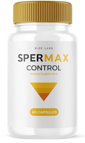 SperMax Control Dietary Supplement, SperMax Control Capsules to Increase Strength and Stamina, SperMax Control Pills to Increase Pleasure and Desires, Sper Max Reviews (60 Capsules)