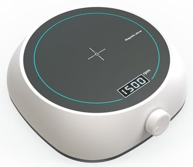 Magnetic Stirrer Lab Magnetic Mixer with Speed 200-2000RPM Knob Speed Control LED Digital Display