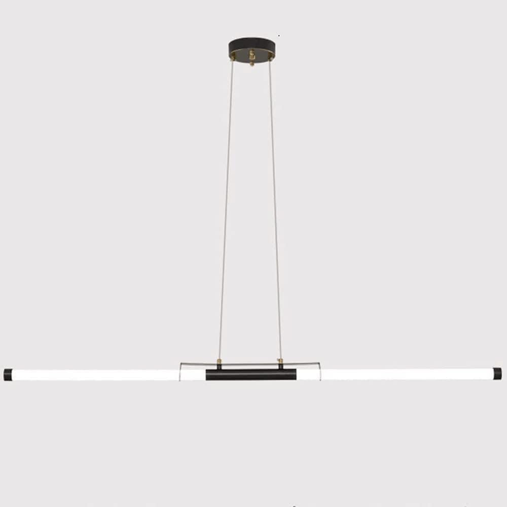 Złota liniowa lampa sufitowa do montażu podtynkowego, nowoczesna czarna lampa ścienna LED, ściemnialna, do korytarza, biała, długa lampa sufitowa, złota, 60 cm