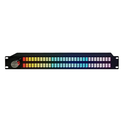 Music Spectrum Equalizer, Analizador de espectro de audio, Ecualizador gráfico de 15 bandas dual sincronizado con 6 efectos de sonido integrados y 10 efectos definidos por usuario miniatura 1