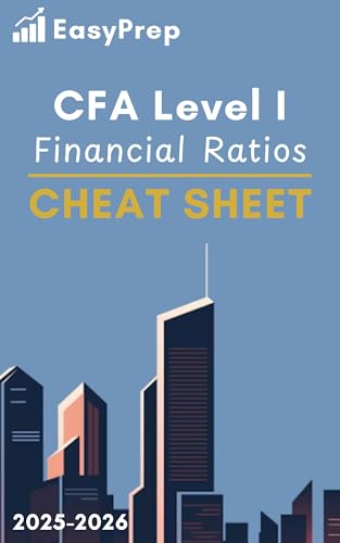 CFA Level I Financial Ratios Cheat Sheet: 70+ Essential Formulas