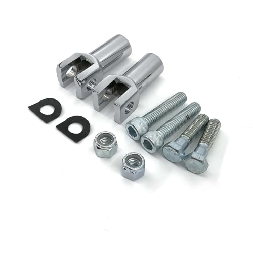 Support repose-pieds passager moto à chape rigide pour Softail FLSTSB - 2
