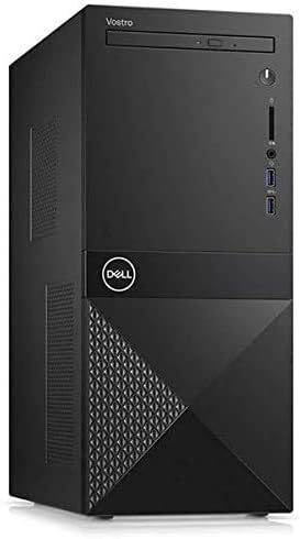 Dell Vostro 3671 Business Desktop Computer, Intel Quad-Core i3-9100 up to 4.2GHz, 32GB DDR4 RAM, 1TB PCIe SSD + 1TB HDD, DVDRW, WiFi, HDMI, Black, Windows 10 Professional, iPuzzle Mousepad