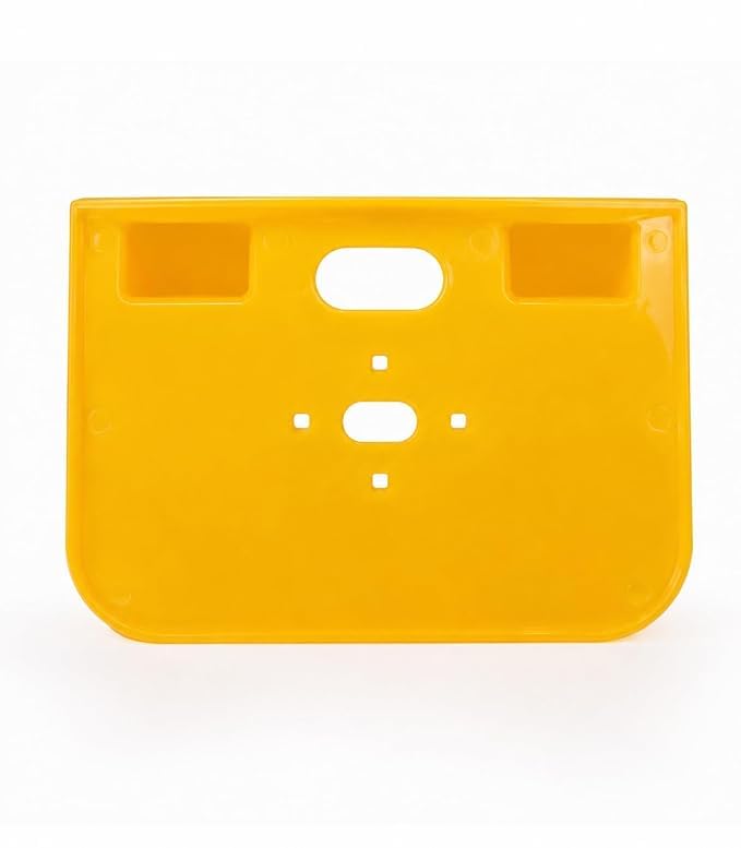 Premium ABS Plastic Mounting Plate | Yellow | Durable Electrical Mounting Base | Lightweight & Easy to Install | Multipurpose Replacement Plate-picture-38