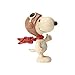 Enesco Jim Shore Peanuts Snoopy Flying Ace Miniature Figurine, 3 Inch, Multicolor