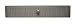 Rejilla de ventilación de anodisado aluminio ajustado 410 mm x 78 mm...