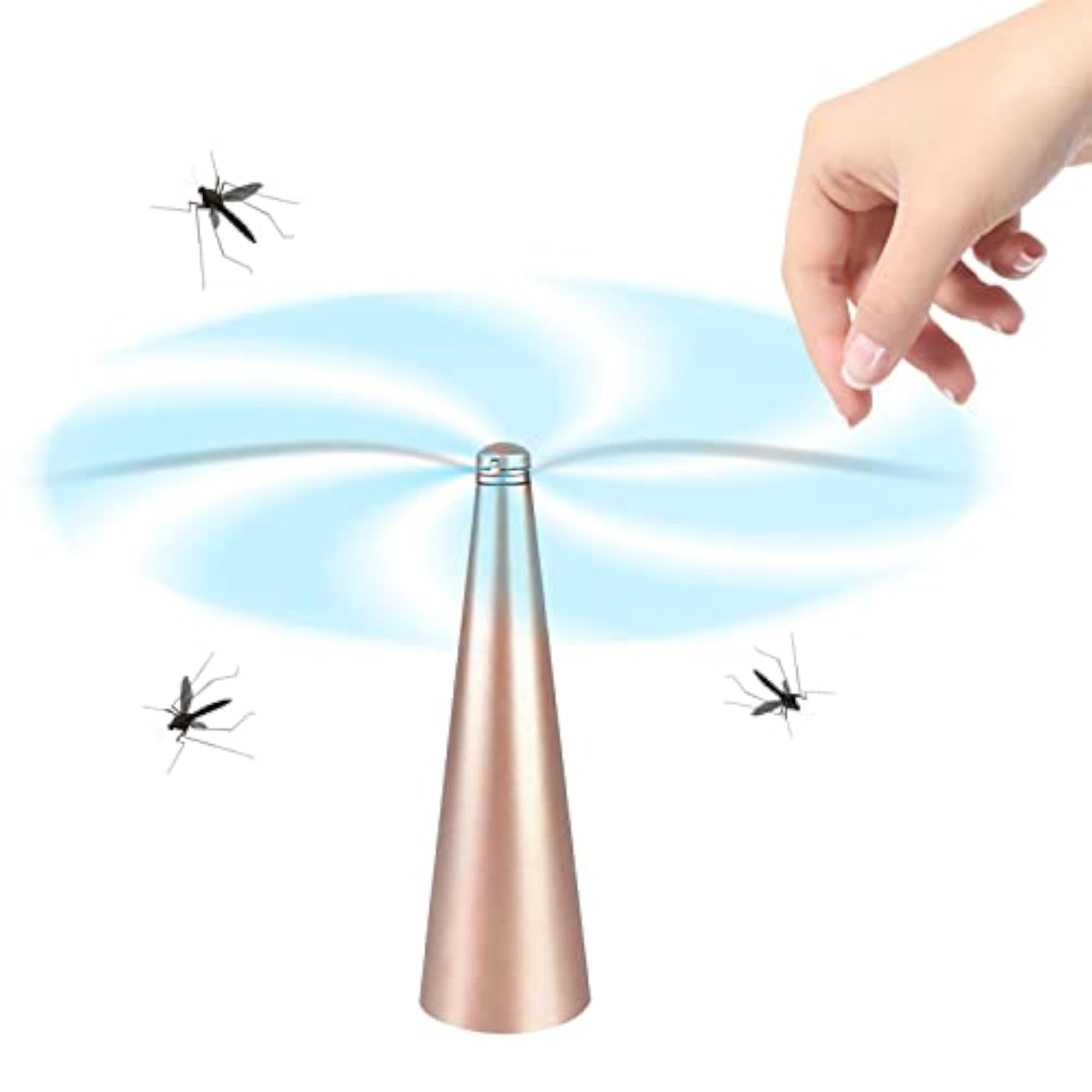 Portable Fly Fan for Outdoor Use