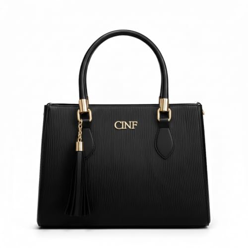 Bolsa Feminina De Ombro Alça De Mão E Transversal De Lado (Preta)
