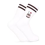 Kaempe Socks for Nutella (3-8), Cotton Socks for Nutella Chocolate Spread, Gifts for Girlfriend