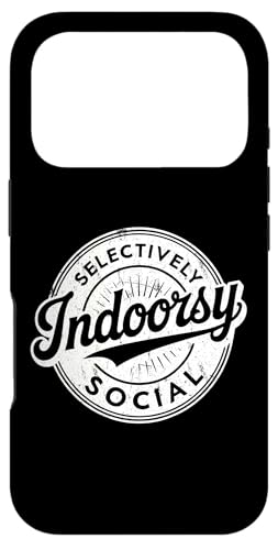 Indoorsy Selectively Social �r���e�[�W ���Љ�I �����I �X�}�z�P�[�X iPhone 17 Pro �p